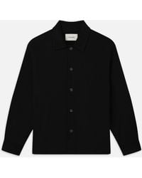 FRAME - Double Face Shirt Jacket - Lyst