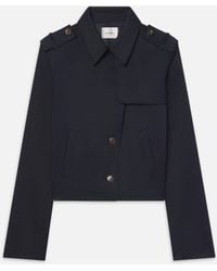 FRAME - The Short Trench Jacket - Lyst