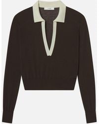 FRAME - The Two Tone Polo - Lyst