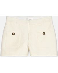 FRAME - Patch Pocket Trouser Short - Lyst
