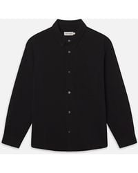 FRAME - Waffle Textured Shirt - Lyst