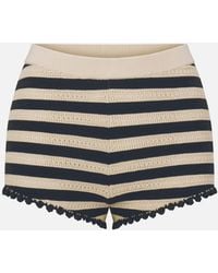 FRAME - The Crochet Captain Short - Lyst