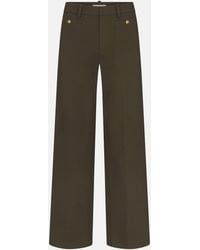 FRAME - The Slim Palazzo Trouser - Lyst