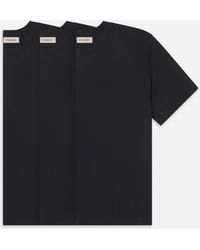 FRAME - The Lightweight Tee 3-pack - Lyst