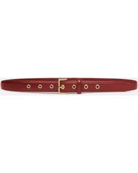 FRAME - The Eyelet Belt - Lyst