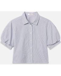 FRAME - The Billow Sleeve Shirt - Lyst