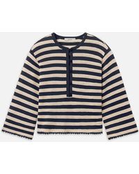 FRAME - The Captain Pullover - Lyst