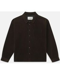 FRAME - Relaxed Corduroy Overshirt - Lyst