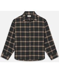 FRAME - The Society Archive Vintage Plaid Shirt - Lyst