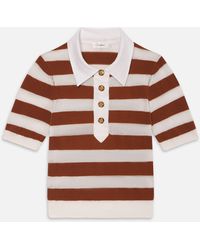 FRAME - The Bold Stripe Polo - Lyst