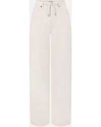 FRAME - The Off Duty Drawstring Bow - Lyst