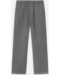 FRAME - Easy Wide Leg Trousers - Lyst