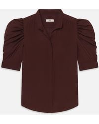 FRAME - The Gillian Top - Lyst