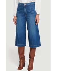 FRAME Le Culotte Trouser - Blue