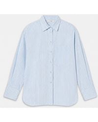 FRAME - The Striped Boy Shirt - Lyst