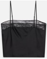 FRAME - The Lace Delphine Cami - Lyst