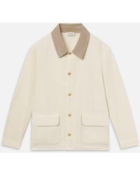 FRAME - Canvas Jacket - Lyst