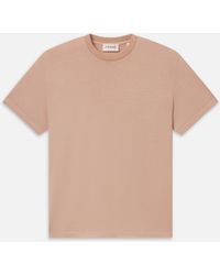 FRAME - Light Cotton Tee - Lyst