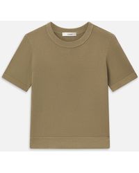 FRAME - The Boxy Tee - Lyst