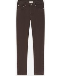 FRAME - Modern Straight Stretch Twill - Lyst