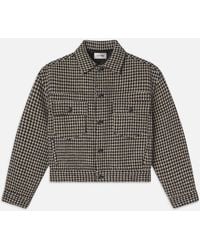 FRAME - The Tweed Boxy Jacket - Lyst