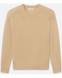 FRAME - Cashmere Crewneck Sweater - Lyst