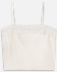 FRAME - The Lace Delphine Cami - Lyst
