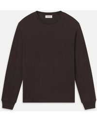 FRAME - Duo Fold Long Sleeve Tee - Lyst