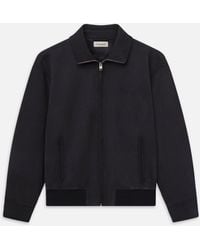FRAME - Sotheby's Suede Jacket - Lyst