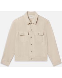 FRAME - Modern Canvas Jacket - Lyst