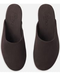 FRAME - Ritz Suede Mule - Lyst