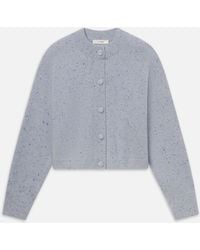 FRAME - The Lightweight Fleck Cardi - Lyst