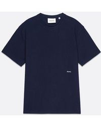 FRAME - Jacquard Relaxed Tee - Lyst