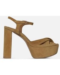 FRAME - Camille Platform Heel - Lyst