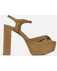 FRAME - Camille Platform Heel - Lyst