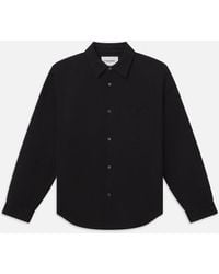 FRAME - Waffle Textured Shirt - Lyst