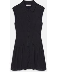 FRAME - The Silk Day Dress - Lyst