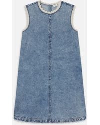 FRAME - The Crochet Tide Dress - Lyst