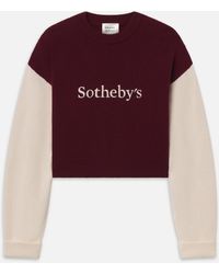 FRAME - Sotheby's Cashmere Sweater - Lyst