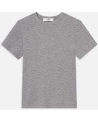 FRAME - The Rib Baby Tee - Lyst