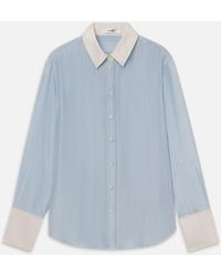 FRAME - The Silk Standard Shirt - Lyst