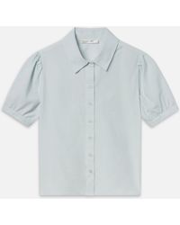 FRAME - The Cord Staple Blouse - Lyst