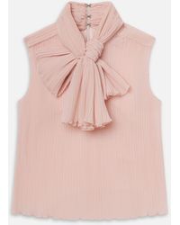 FRAME - The Knot Blouse - Lyst