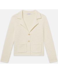 FRAME - The Crochet Blazer - Lyst