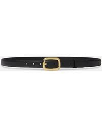 FRAME - Rounded Buckle Belt - Lyst