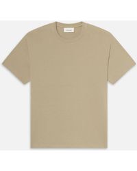 FRAME - Duo Fold Tee - Lyst