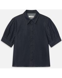 FRAME - The Poise Top - Lyst
