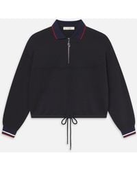FRAME - The Tennis Quarter Zip - Lyst