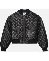 FRAME - Ritz Quilted Leather Bomber - Lyst