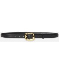 FRAME - The Organic Buckle Belt - Lyst